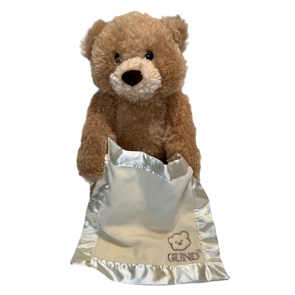 Gund Other - Gund, Peek-a-Boo Bear, Animated Plush toy, Teddy Bear, Battery operated, tested